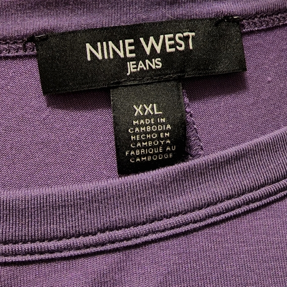 Nine West tee blouse - Picture 5 of 5